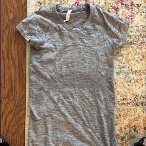 Gray Lululemon Swiftly tech Tshirt